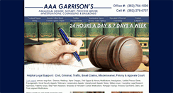 Desktop Screenshot of aaa-court.com